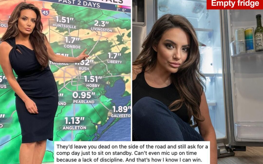 Houston TV meteorologist whines she never won an Emmy, trashes co-workers in lengthy diatribe: ‘the industry never thought I was worthy’