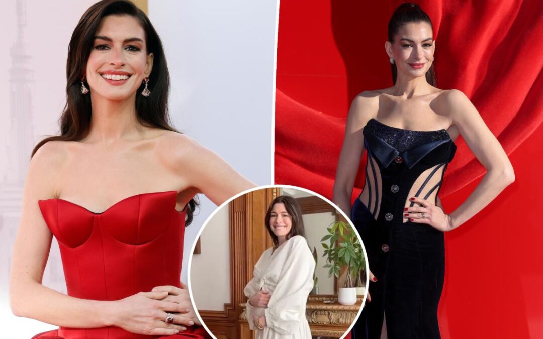 How Anne Hathaway hid pregnancy during ‘Devil Wears Prada 2’ press tour