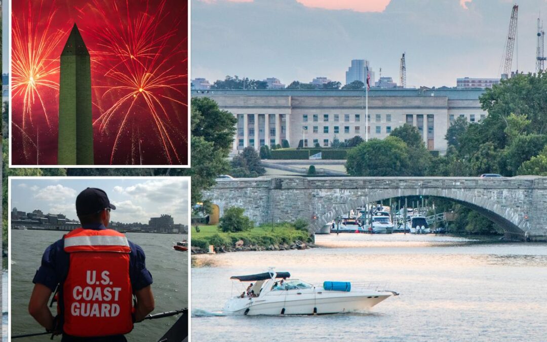 Boaters go ballistic after Coast Guard closes parts of Potomac and Anacostia rivers for Fourth of July