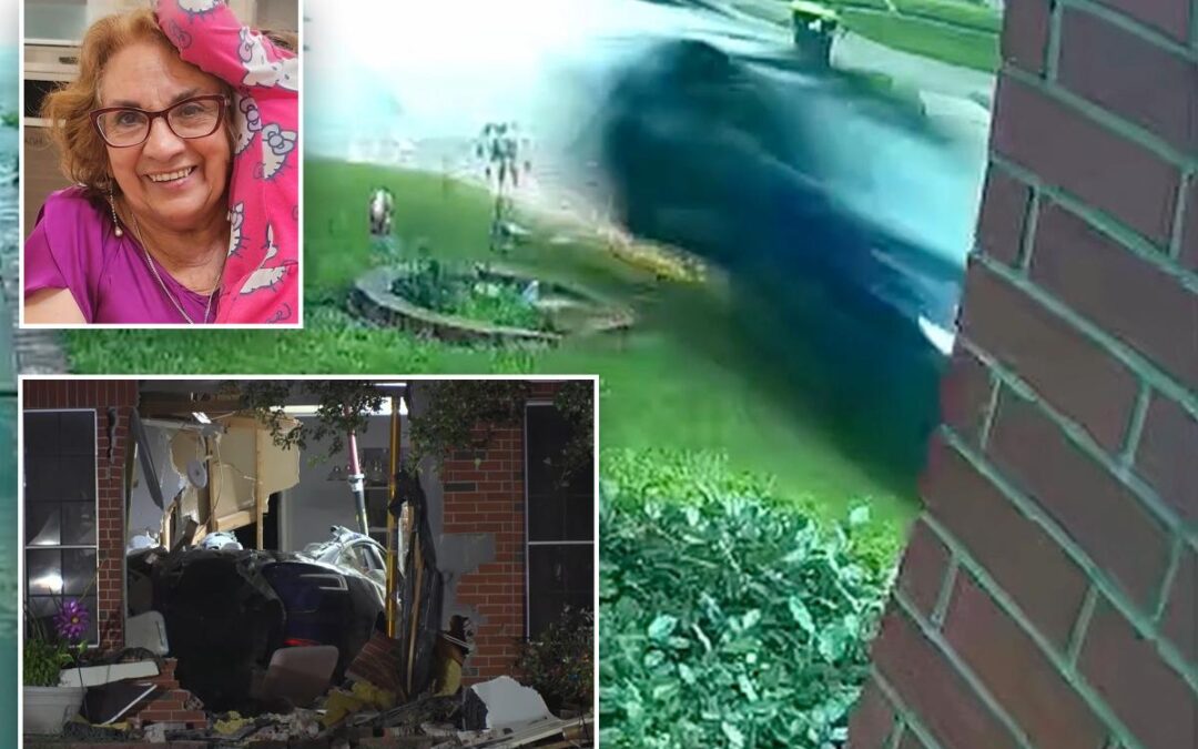 Disturbing video shows Tesla crash into Texas home, killing grandma, 76, in latest Autopilot controversy