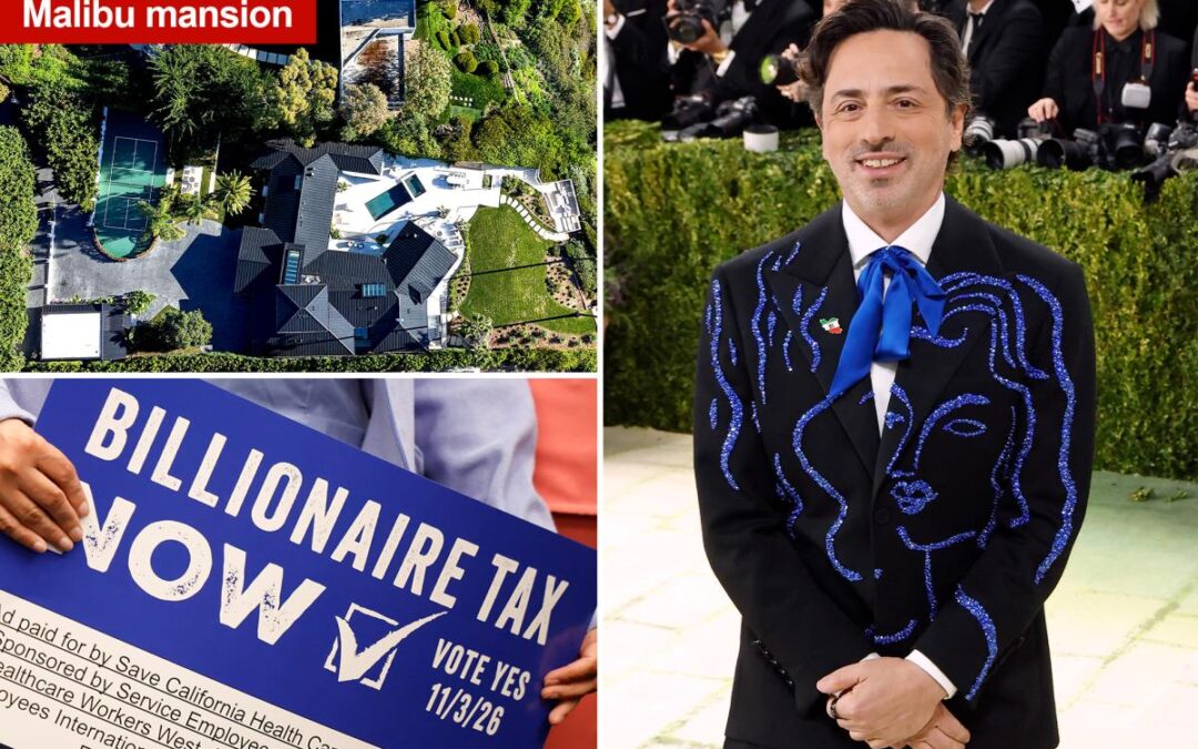 Sergey Brin scores huge win as sneaky billionaire tax-killing measure heads to California ballot