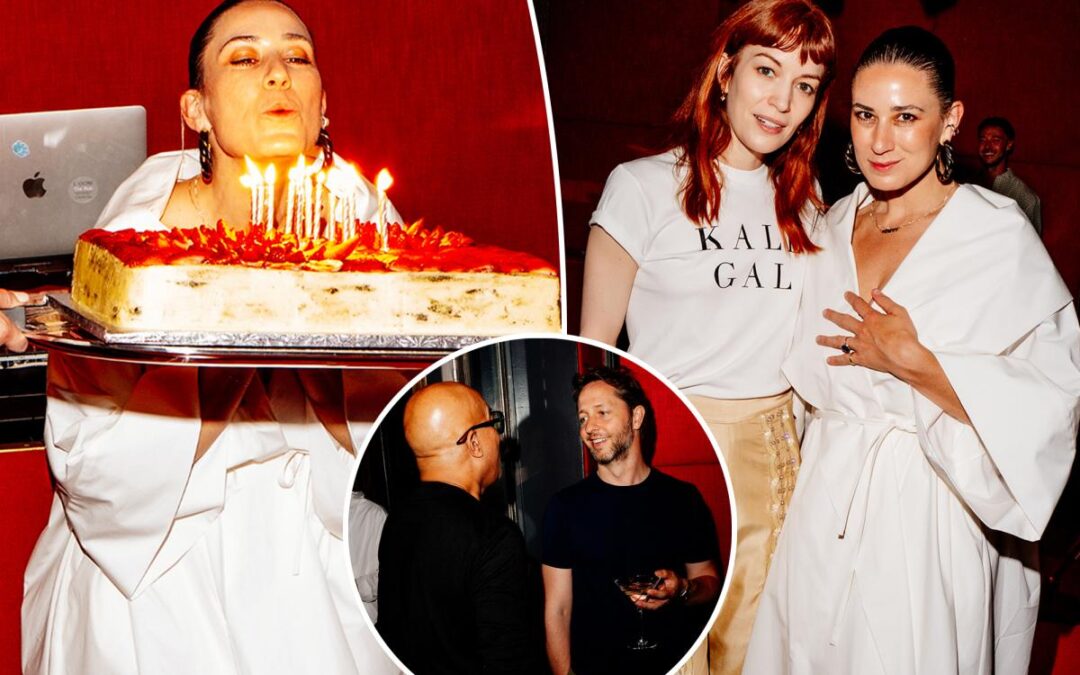 Stars kick off Pride weekend at exclusive ‘Café Kallmeyer’ soirée in NYC