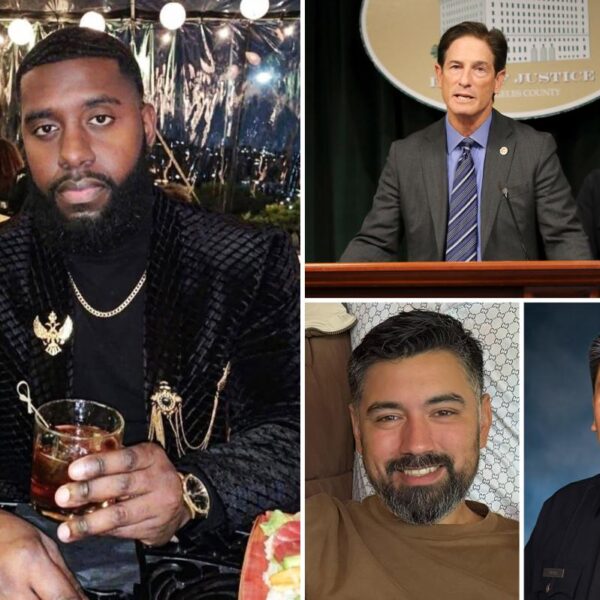 Driver who held fundraiser for himself after killing LAPD cop and Whole Foods worker charged with murder