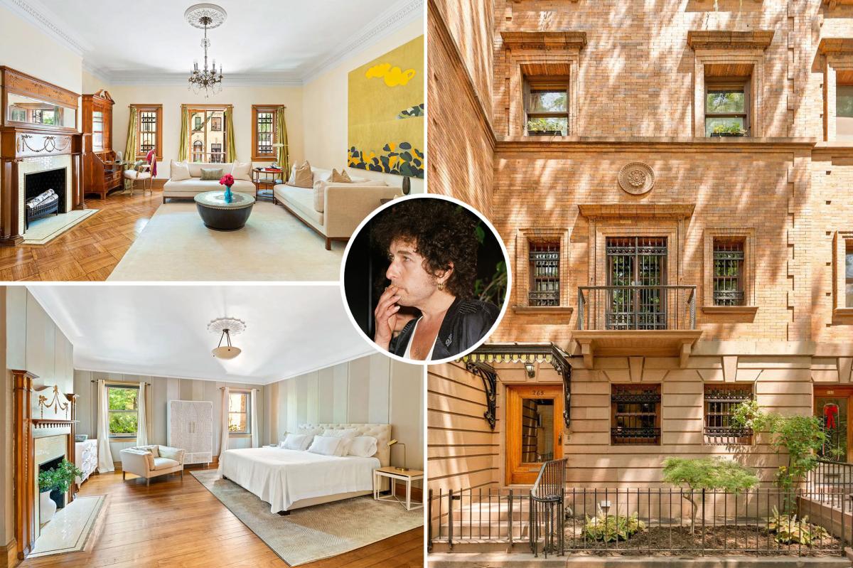 Bob Dylan’s longtime Harlem townhouse sells for $2.8M