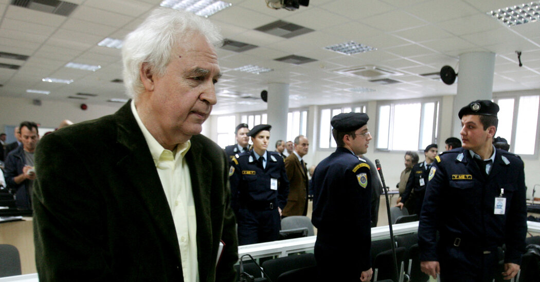 Convicted Leader of Greek Militant Group Ordered Back to Prison
