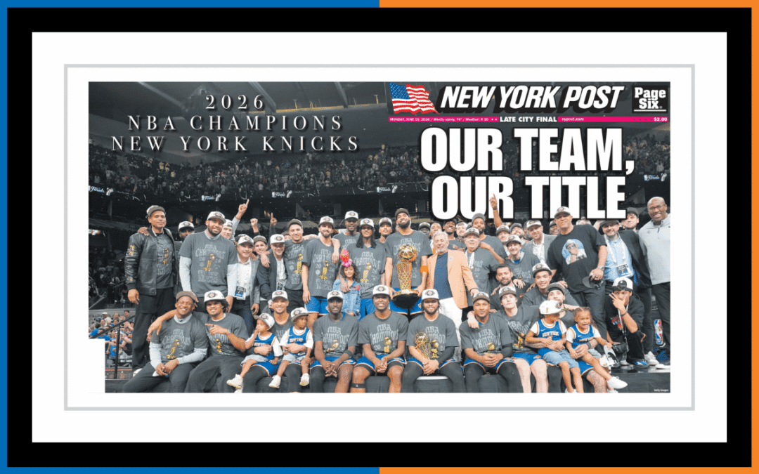 Commemorate Knicks’ NBA Finals history with this 2026 Championship cover