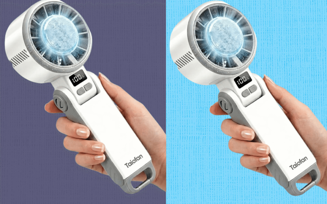 Scorching temps ahead! Grab this portable cooling fan — less than $20