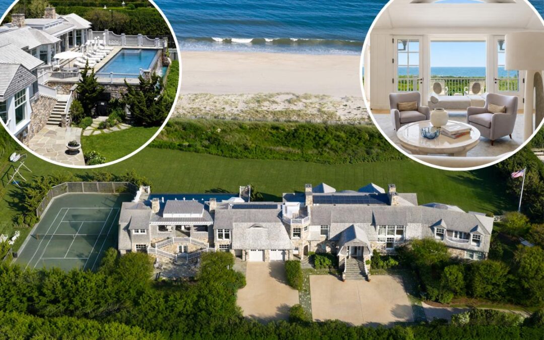 Hedge fund titan asks a record $152.5M for his oceanfront Hamptons estate on just 3.4 acres