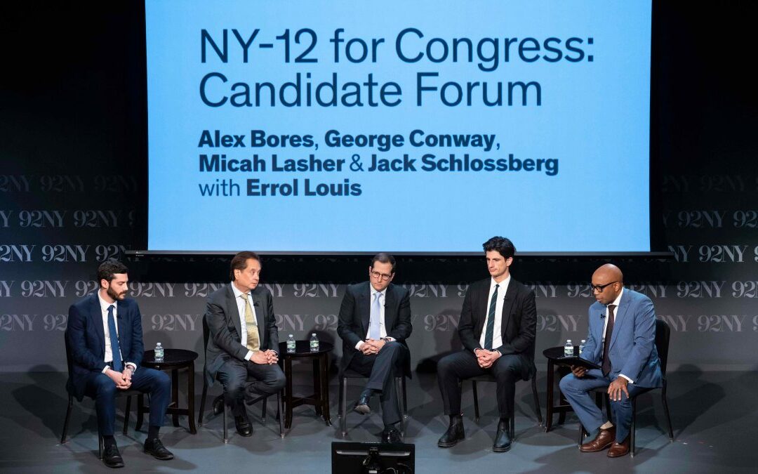 Democrats spar over big tech in debate for coveted Manhattan congressional district