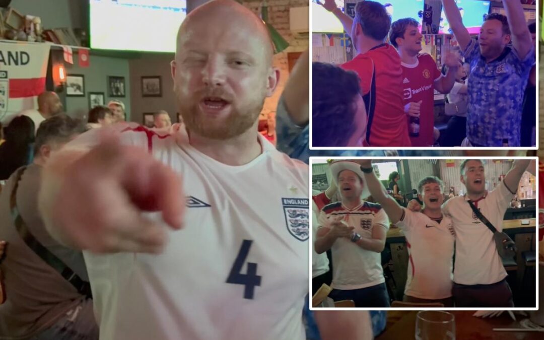 English bargoers swarm local pubs for World Cup party after victory over Panama