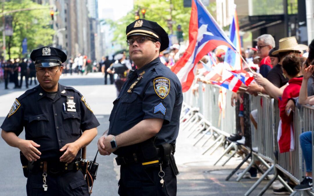 Which streets will be closed during the Puerto Rican Day Parade in NYC?