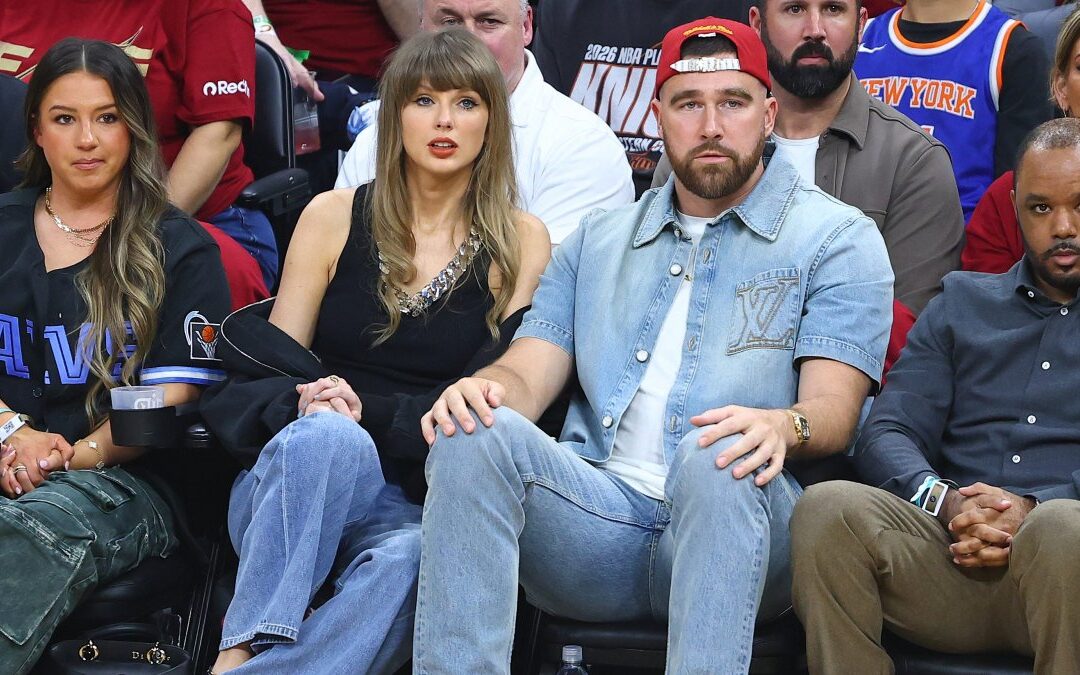 Courtside chair Taylor Swift sat in for Cavs-Knicks game is up for auction