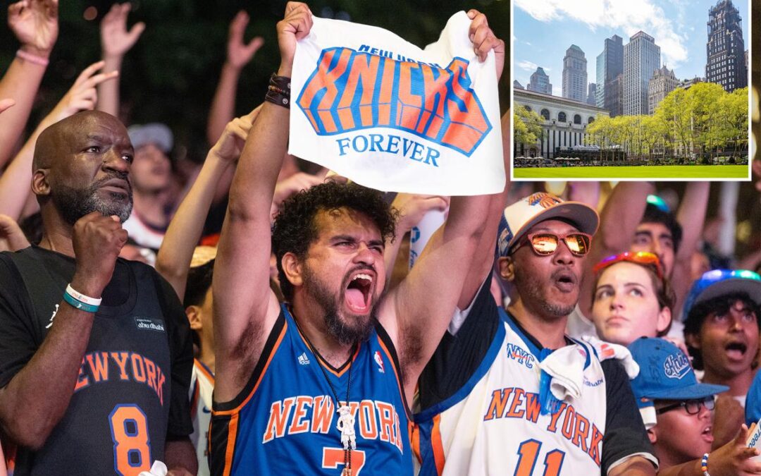 Knicks watch party to be held at Bryant Park after NYC axed planned event outside MSG