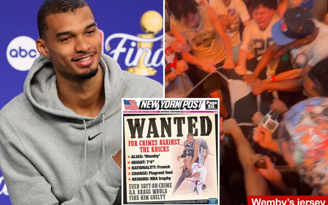 Wemby’s dirty, ref-boosted Game 3 vs. Knicks makes him Public Enemy No. 1 in NYC: ‘He’s the series villain’