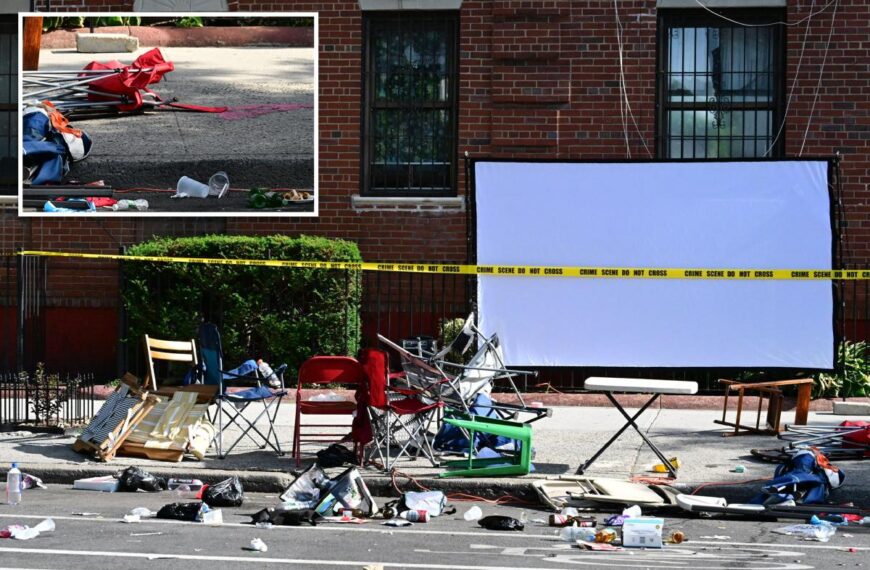 NYC dad shot to death at Knicks block party just minutes after team’s historic victory