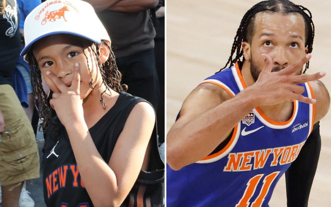 Knicks fan, 5, wins $5K in Jalen Brunson lookalike contest as dozens of dopplegangers gather
