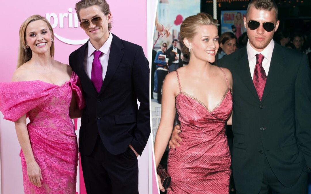 Reese Witherspoon’s son Deacon, 22, channels dad Ryan Phillippe at ‘Elle’ premiere