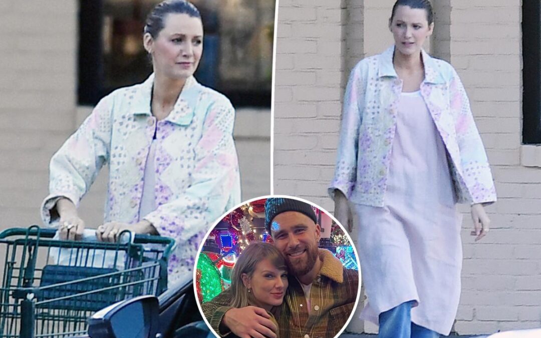 Blake Lively grocery shops while former BFF Taylor Swift throws bachelorette party with closest pals