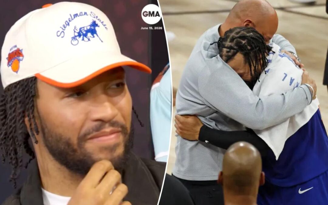 Jalen Brunson let out emotions after winning NBA championship that were pent up for a ‘lifetime’