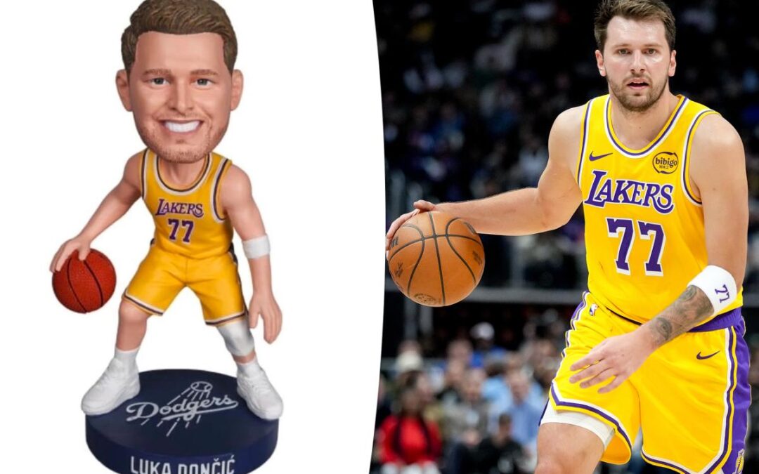 Dodgers Luka Dončić bobblehead strikes loud prediction about the Lakers’ future