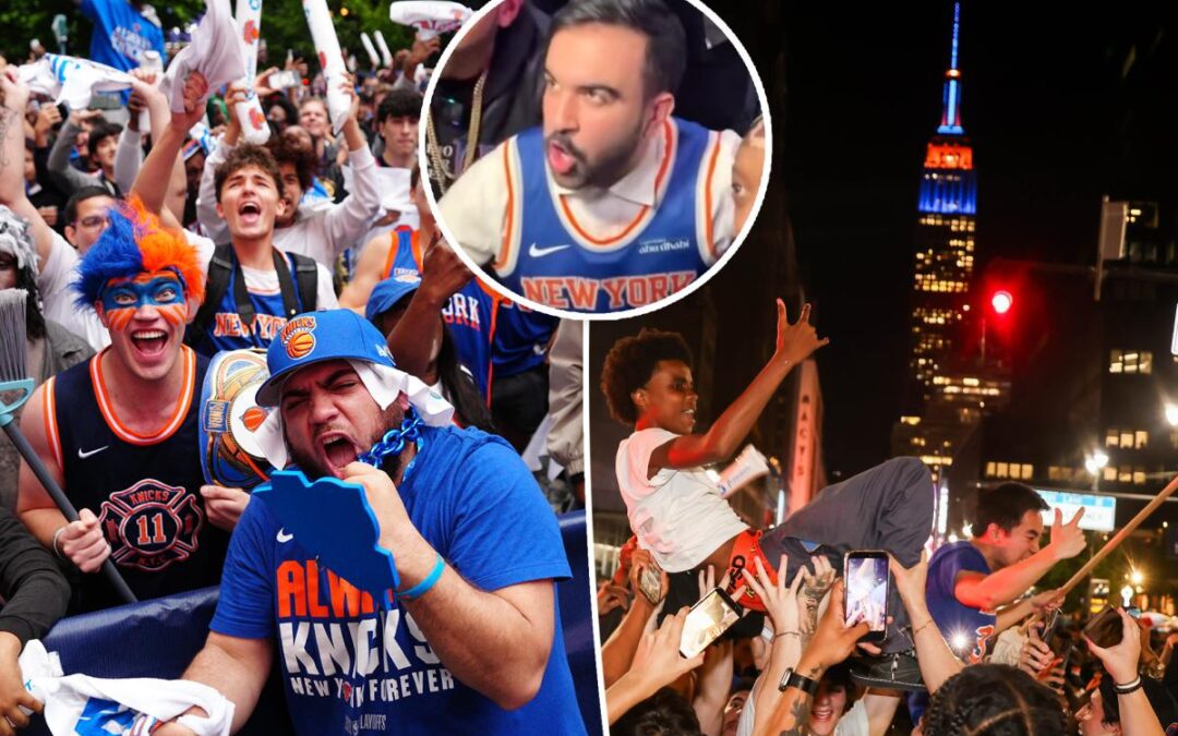 MSG rips ‘party pooper’ Mamdani, NYPD for street lockdown for Knicks Game 4 — but scaled-down watch party is on