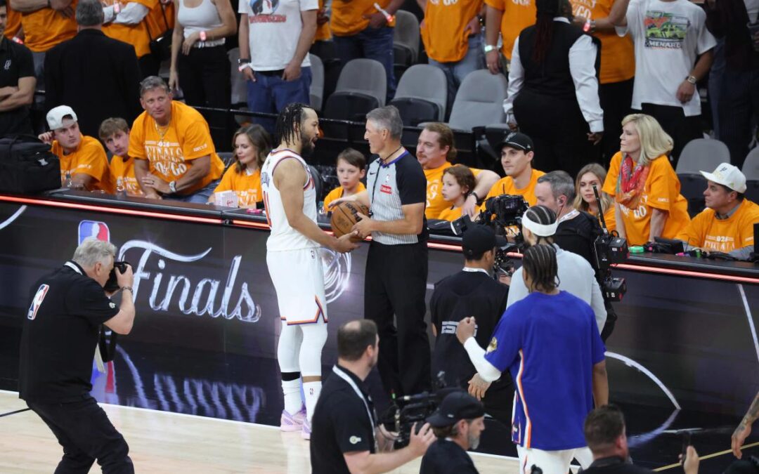 NBA focused on pair of fans over profane Jalen Brunson interaction in Game 1