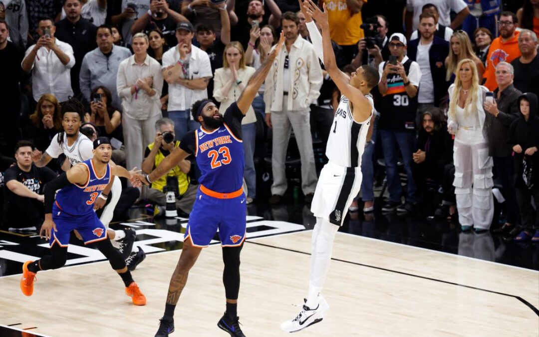 Heroes, zeros from Knicks’ Game 2 NBA Finals win over Spurs: Victor Wembanyama chokes late