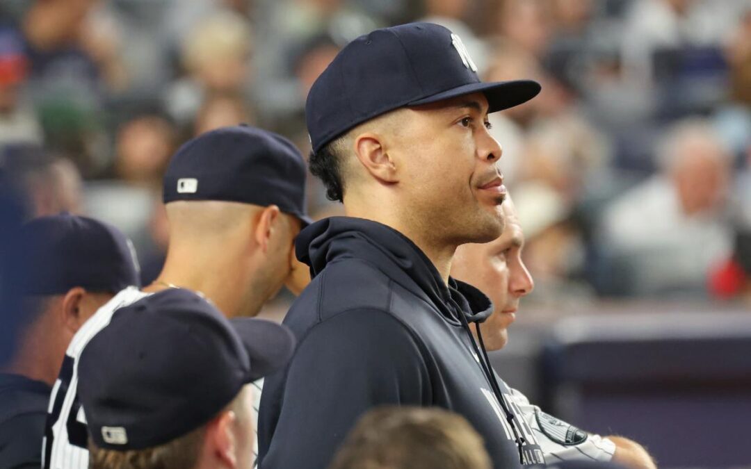 Giancarlo Stanton takes live batting practice again with Yankees hoping for return ‘sooner rather than later’