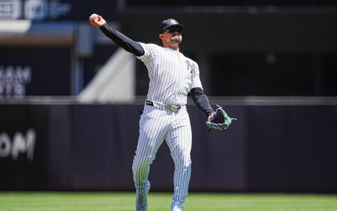Yankees test Jasson Dominguez in right field with Aaron Judge sidelined