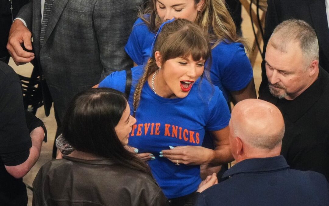 Taylor Swift proves her Knicks loyalty with Game 4 Finals appearance without Travis Kelce