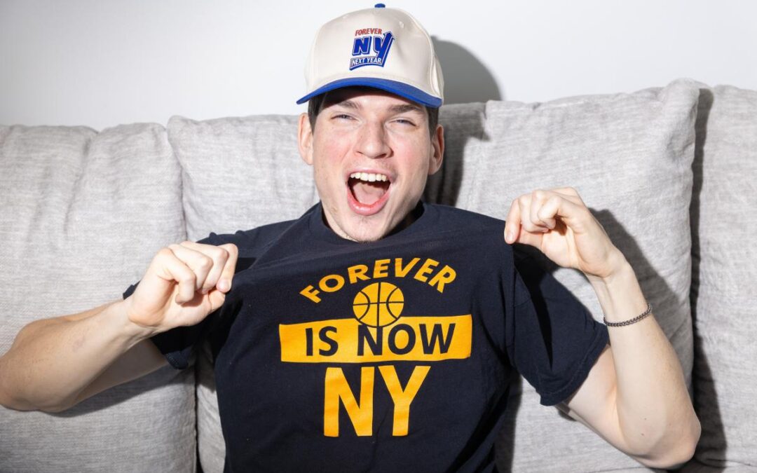 Diehard NYC fan built a brand on local teams’ misery — but Knicks are making him see the bright side