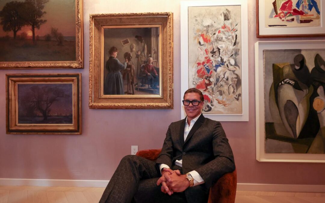 I’ve sold multimillion-dollar apartments for years — now I live like the clients I work for, with an art collection worth at least $15M