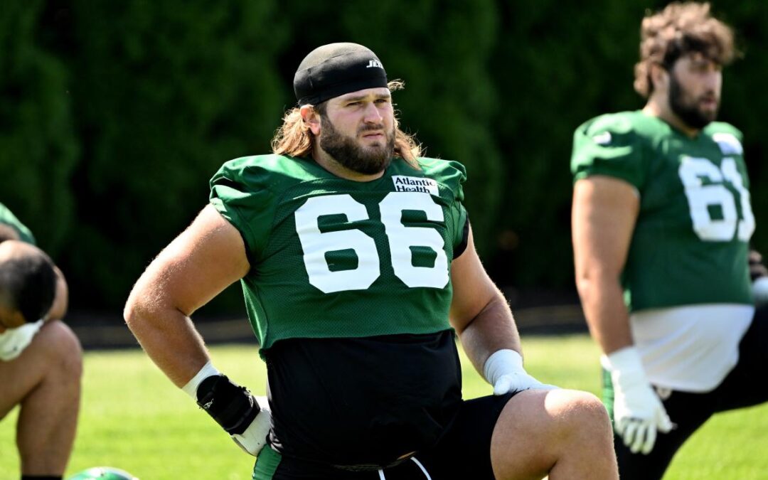 Jets lock up Joe Tippmann on $66 million four-year contract extension
