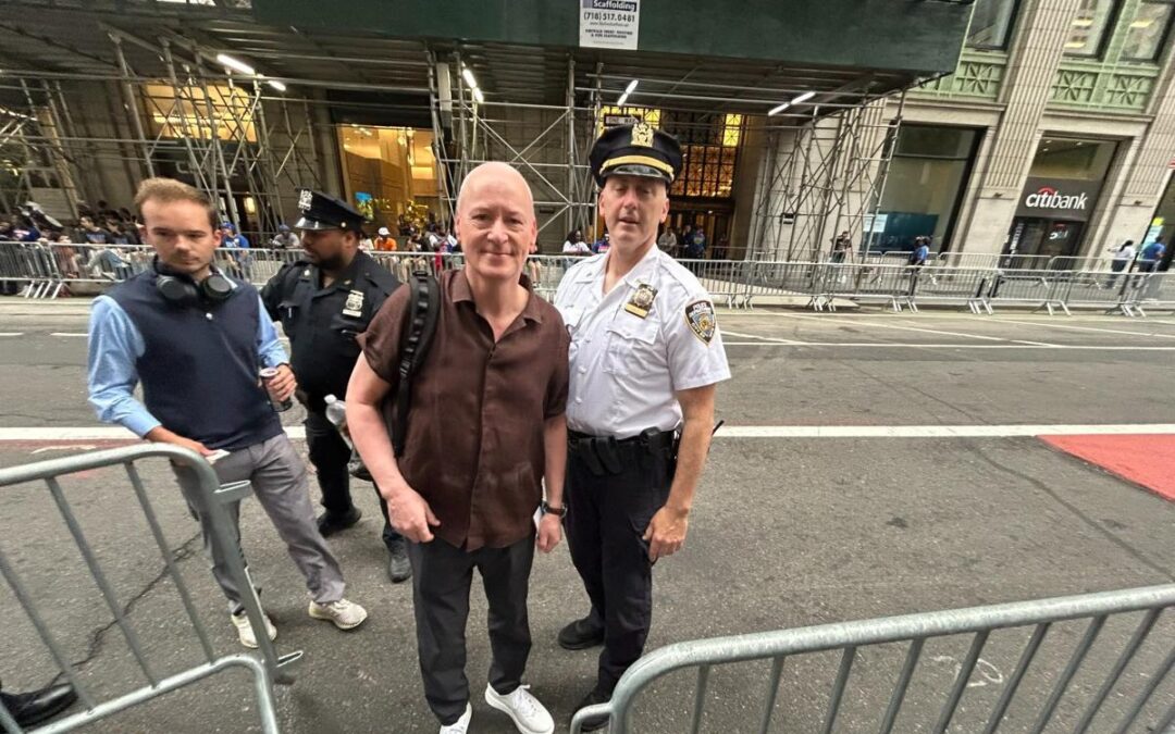 Famed TV host says he was ‘flattened’ by police during Knicks parade