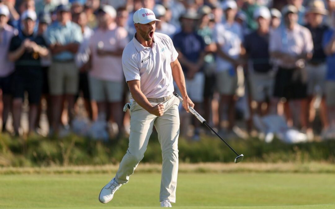 Wyndham Clark wins second US Open in four years after nearly collapsing amid brutal fan heckling