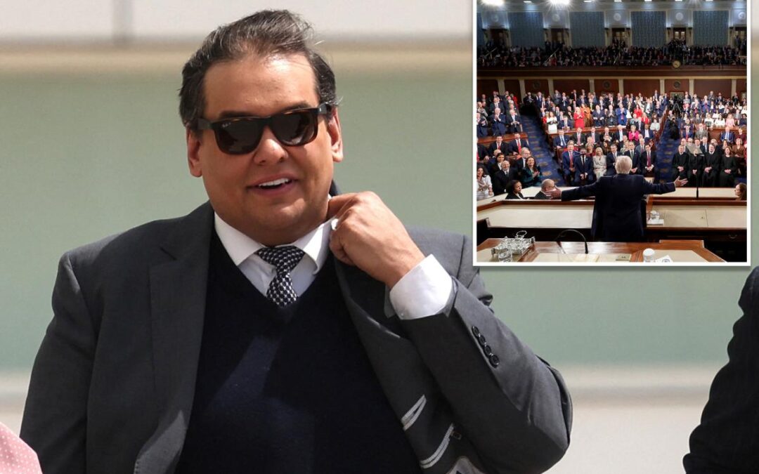 DOJ probing George Santos over insider trading after ex-rep’s alleged Kalshi bets on his own appearance at Trump address: report