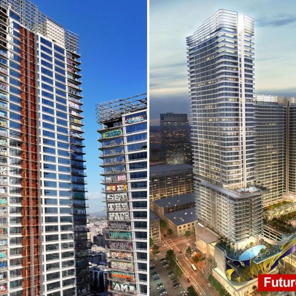 LA Graffiti Tower developer has insidious plot to make insane cash before tackling eyesore: Insiders