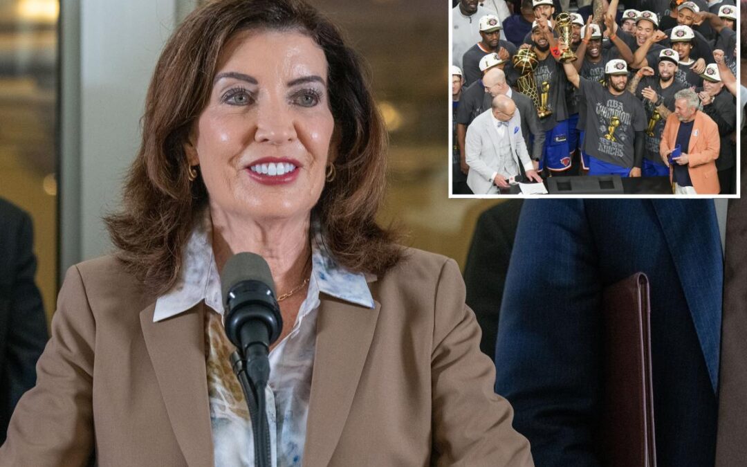 Hochul taunts Texans over Knicks: ‘Who’s winning now?’