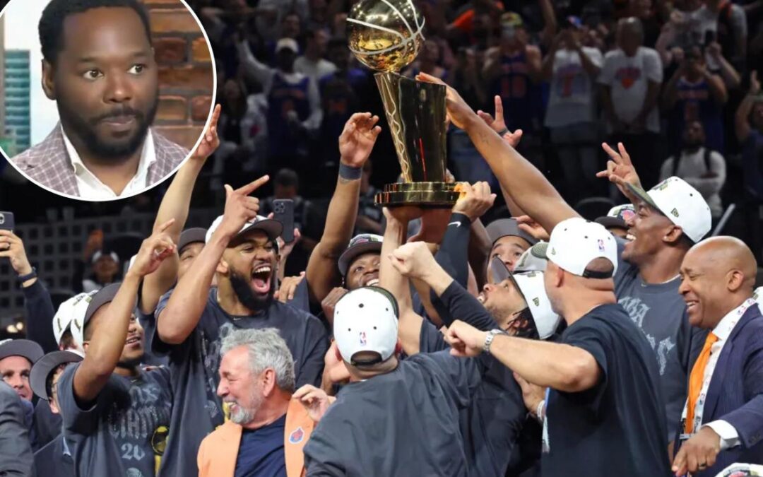 ESPN reporter calls NBA championship a ‘participation trophy’ in bizarre moment as Knicks fans revolt