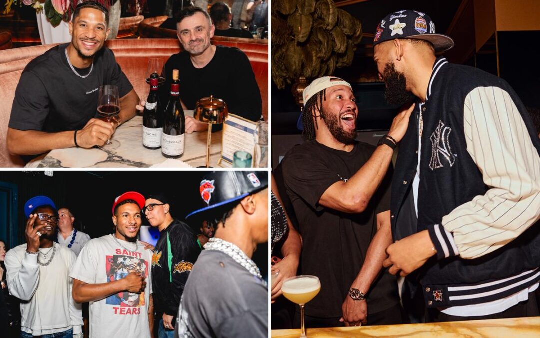 Champion Knicks bask in glow of adoring NYC as they party in exclusive nightclubs, make rounds on TV