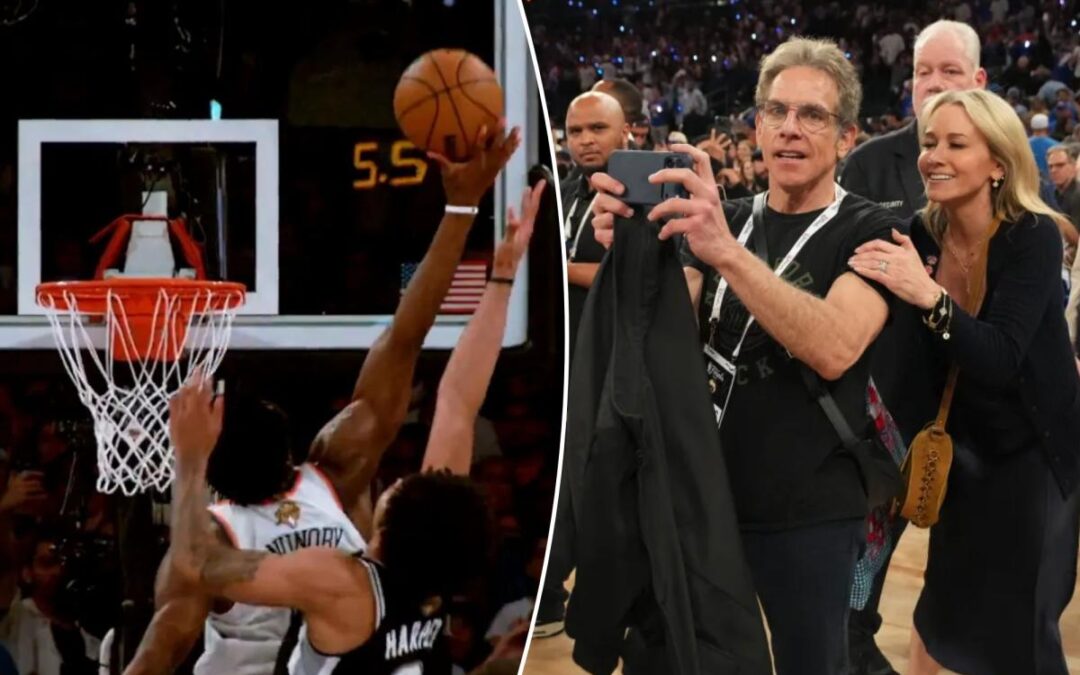 How Ben Stiller reacted to ‘most insane comeback’ after Knicks’ historic NBA Finals win