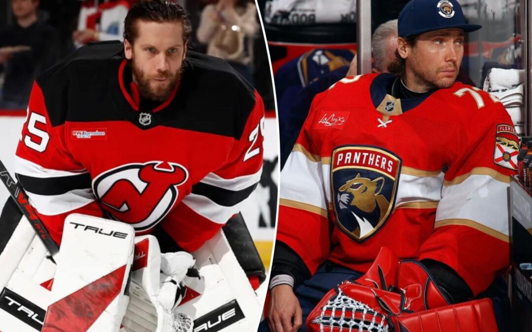 Devils trade goalie Jacob Markstrom to Panthers in telling Sergei Bobrovsky sign