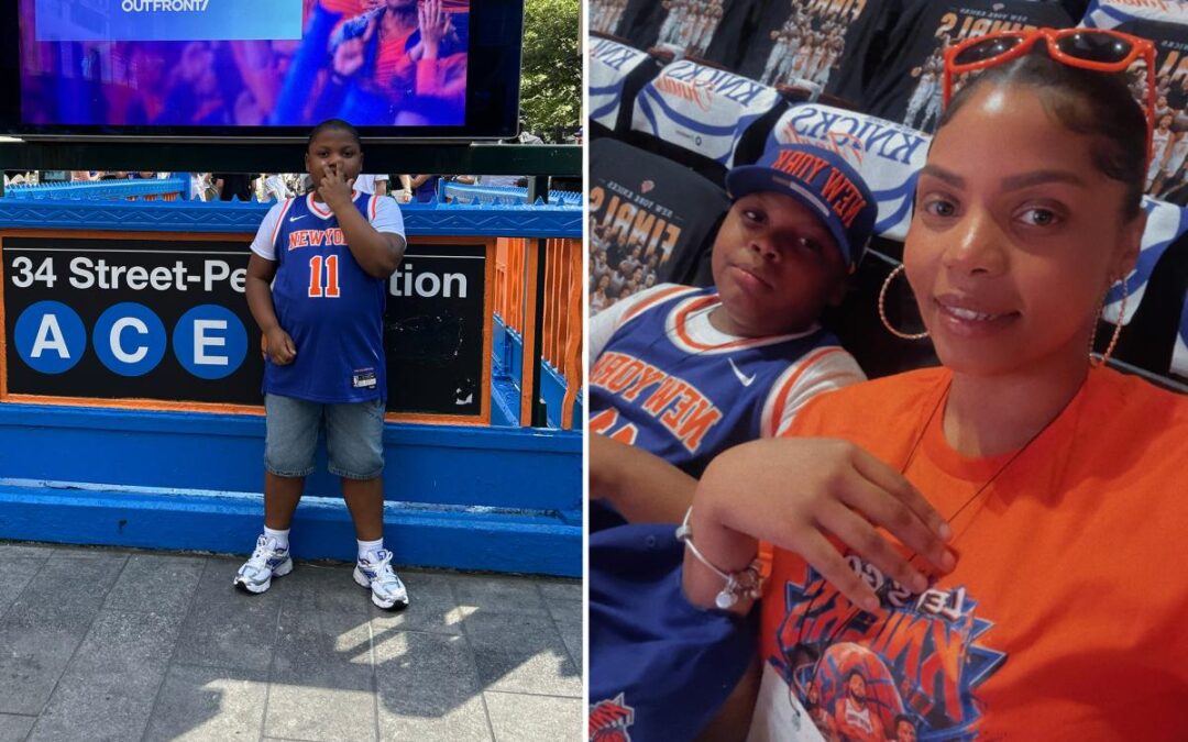 Brave NYC boy with sickle cell disease gets heartwarming ‘VIP’ treatment at Knicks finals game
