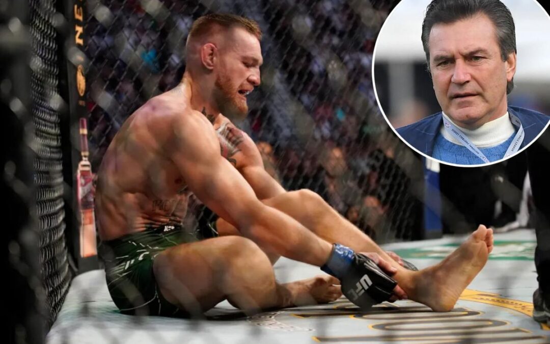 Conor McGregor allegedly used ‘banned’ drugs to heal from horrific injury — with famed doctor’s support