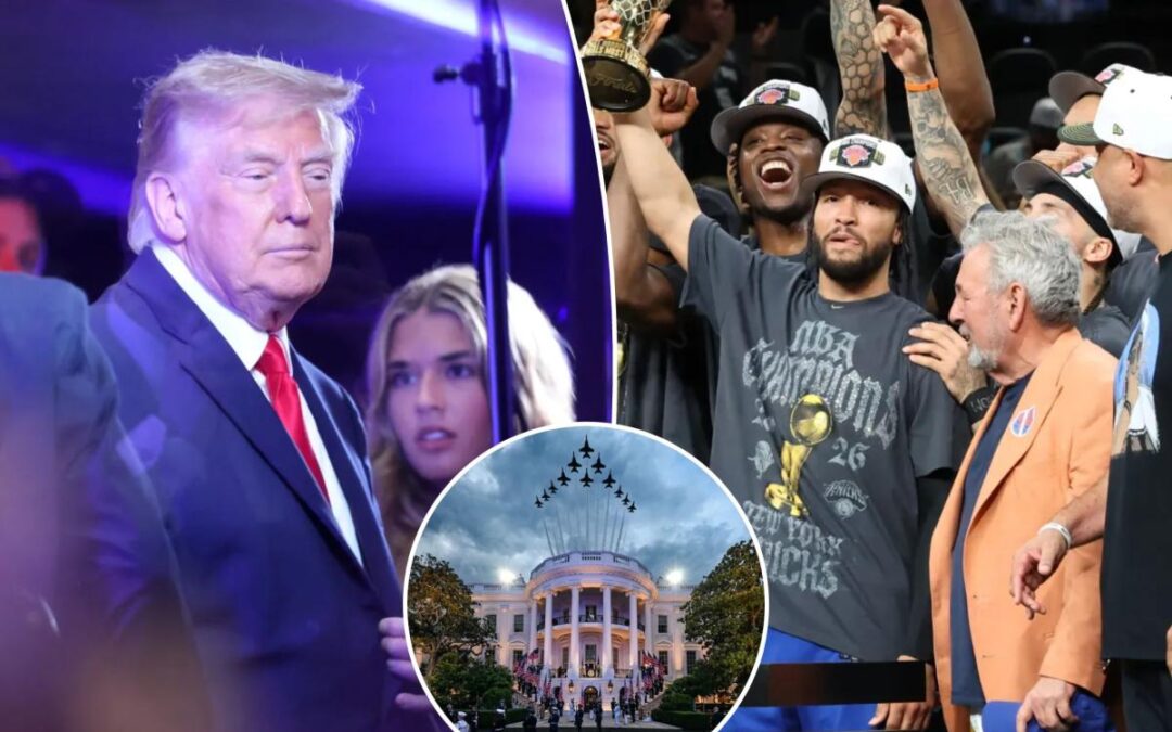 Knicks will make history as first NBA team to visit Trump White House