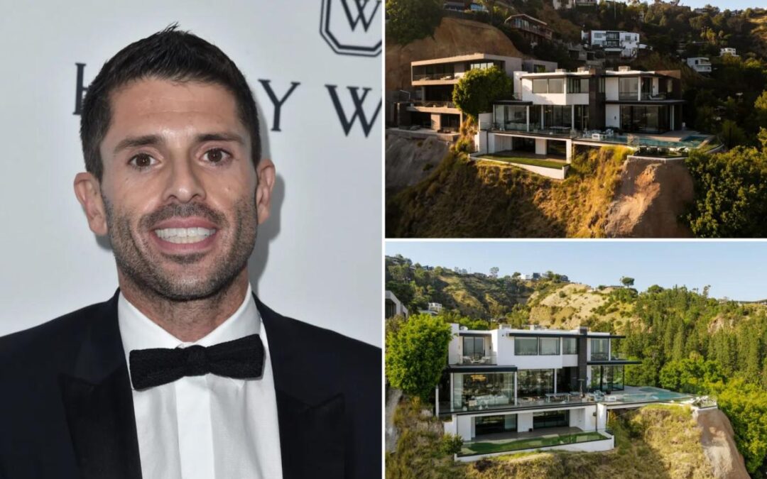 Grindr founder Joel Simkhai wants $14.99M for his Hollywood Hills home — near that of billionaire lottery winner Edwin Castro
