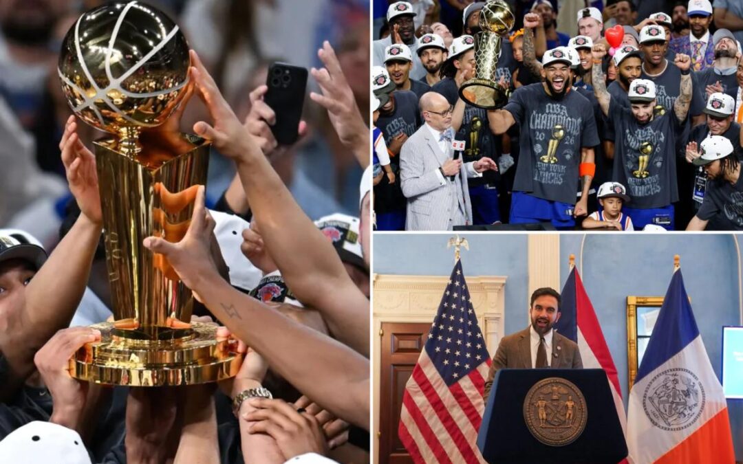 Mayor Mamdani announces Knicks parade date moments after team’s first title in 53 years