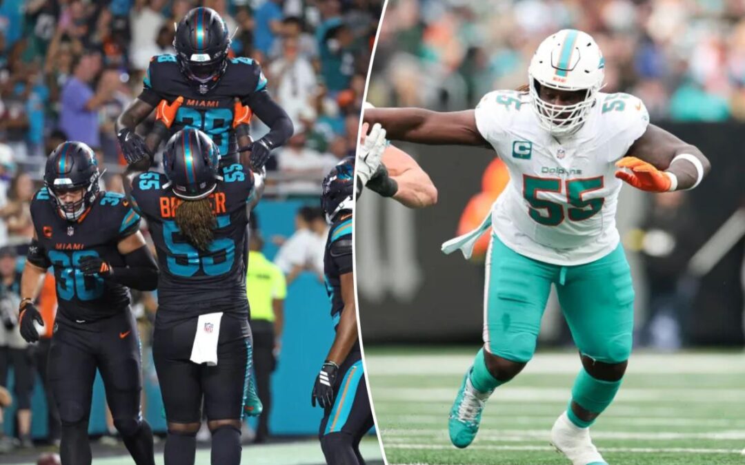Dolphins extend Aaron Brewer to $52.5M contract to bolster offensive line
