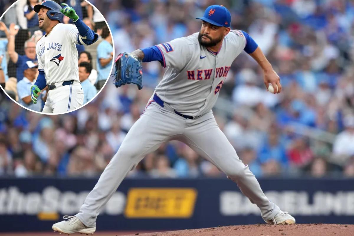 Sean Manaea aids trade deadline stock with solid showing as Mets fall to Blue Jays