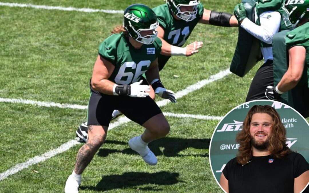 Joe Tippmann’s $62 million extension serves to bolster Jets’ offensive line stability